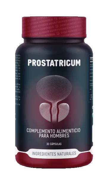 Prostatricum — complemento alimenticio para hombres con ingredientes naturales